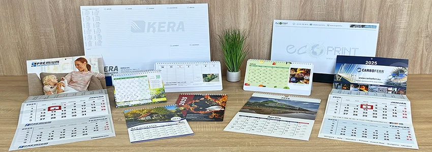 Céges naptár választék